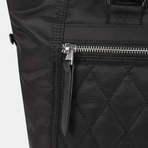 Stella Tote - Quilted Black